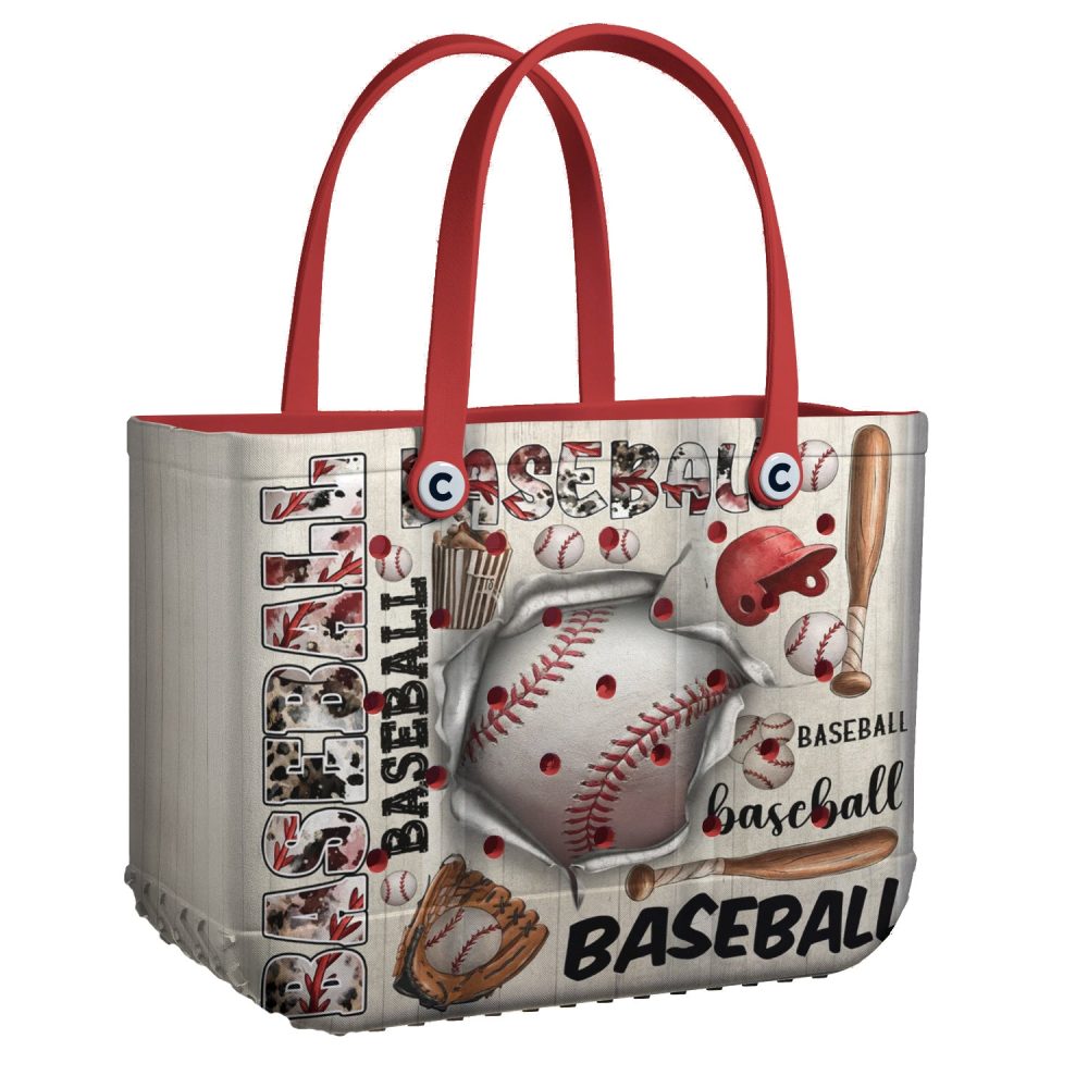 Stylish Baseball Tote Bag - Perfect For Sports Fans & Everyday Use