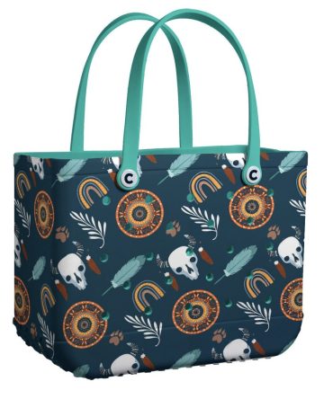 Bucket Tote Bag, Limited Edition Bogg Bag, Beach Bag Ethereal Dreams