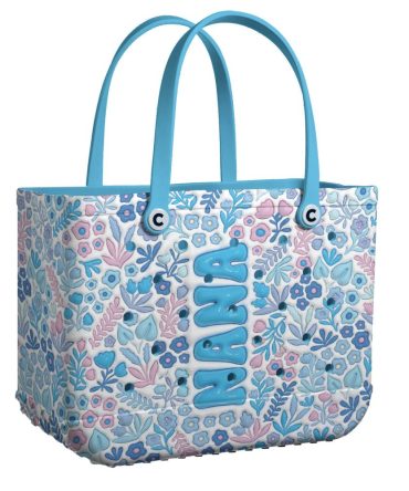 Bucket Tote Bag, Limited Edition Bogg Bag, Beach Bag Softy Nana