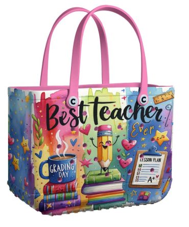 Bucket Tote Bag, Limited Edition Bogg Bag, Beach Bag Grading Day