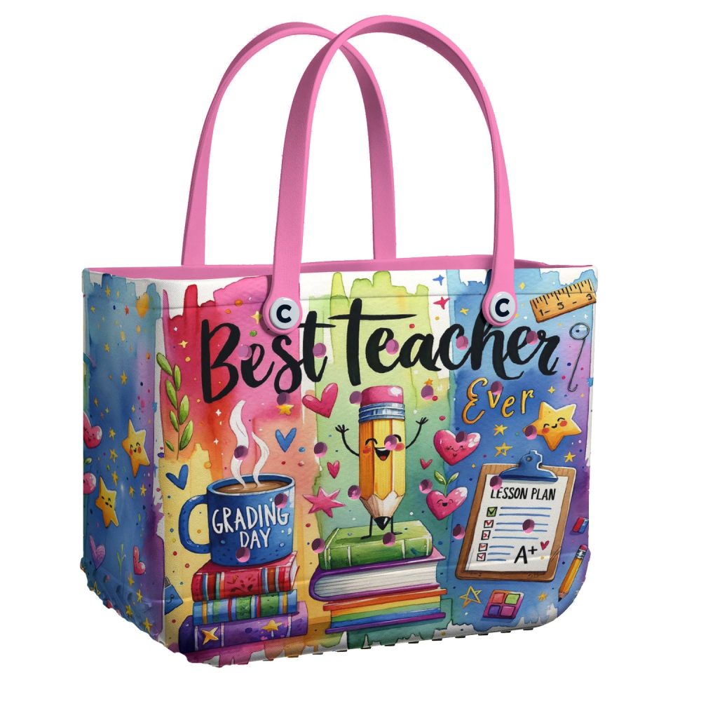 Bucket Tote Bag, Limited Edition Bogg Bag, Beach Bag Grading Day