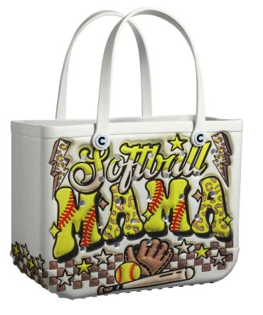 Bucket Tote Bag, Limited Edition Bogg Bag, Beach Bag Soft-Ty Ball