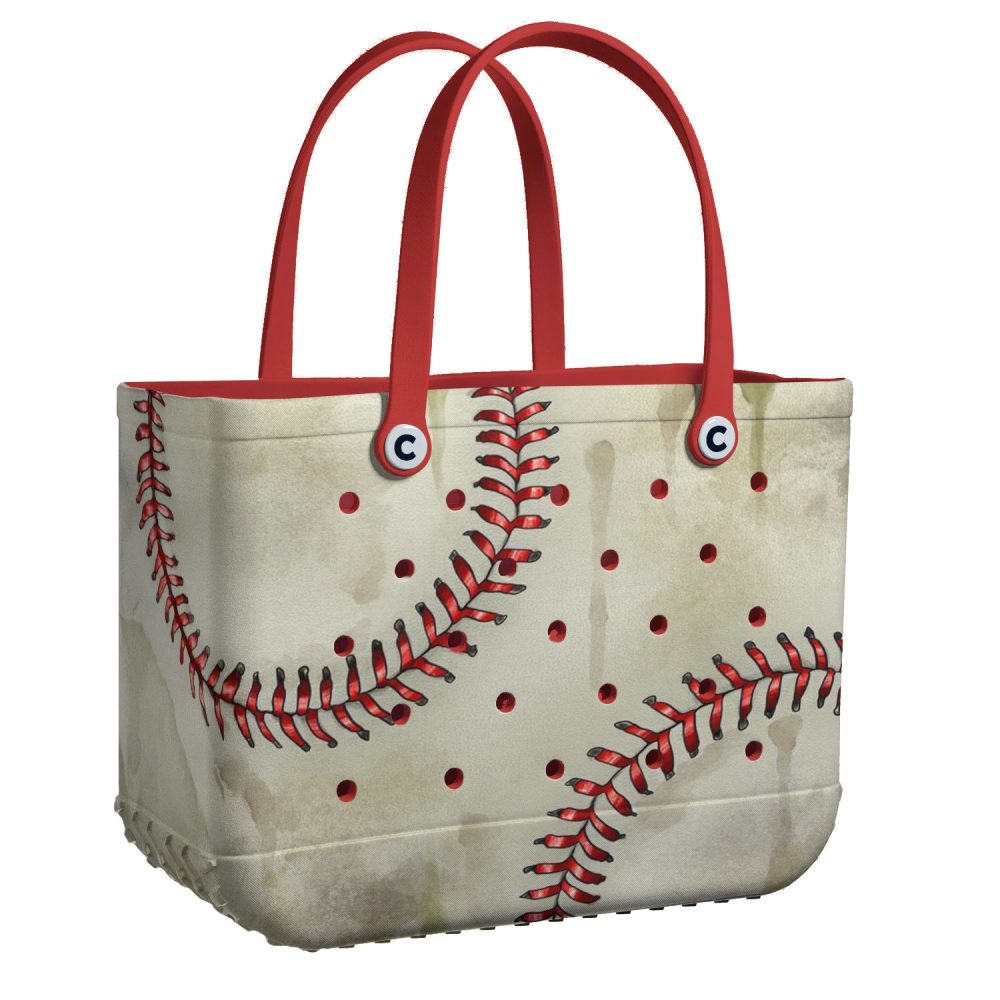 Stylish Softball-Themed Tote Bag - Durable, Spacious & Sporty Design For Everyday Use - Image 2