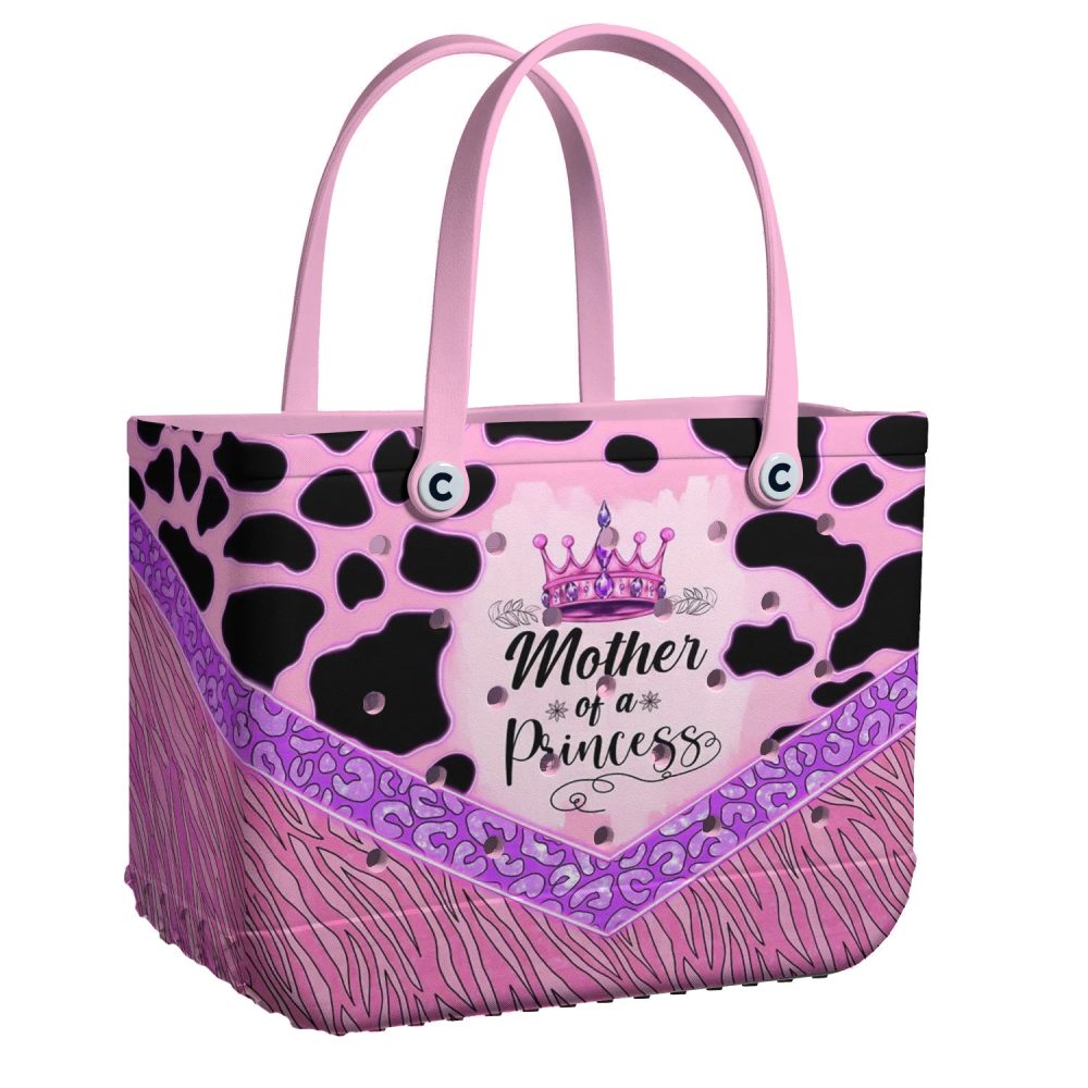 Bucket Tote Bag, Limited Edition Bogg Bag, Beach Bag Mother Of A Princess
