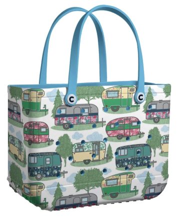 Bucket Tote Bag, Limited Edition Bogg Bag, Beach Bag Wander Wheels