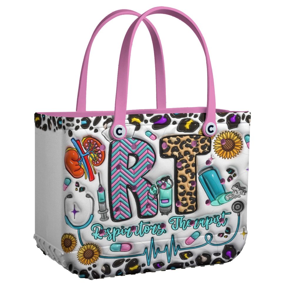 Bucket Tote Bag, Limited Edition Bogg Bag, Beach Bag Softy Therapist