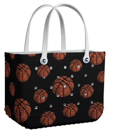 Bucket Tote Bag, Limited Edition Bogg Bag, Beach Bag B-Ball Touch
