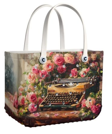Bucket Tote Bag, Limited Edition Bogg Bag, Beach Bag Writer’S Bloom