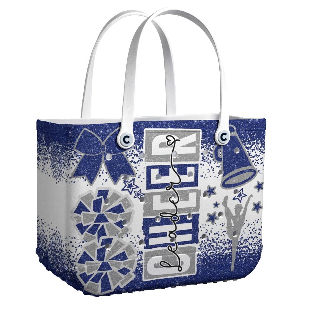 Bucket Tote Bag, Limited Edition Bogg Bag, Beach Bag Cheer Leader