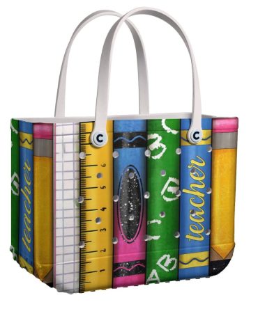 Bucket Tote Bag, Limited Edition Bogg Bag, Beach Bag Write. Erase. Repeat.