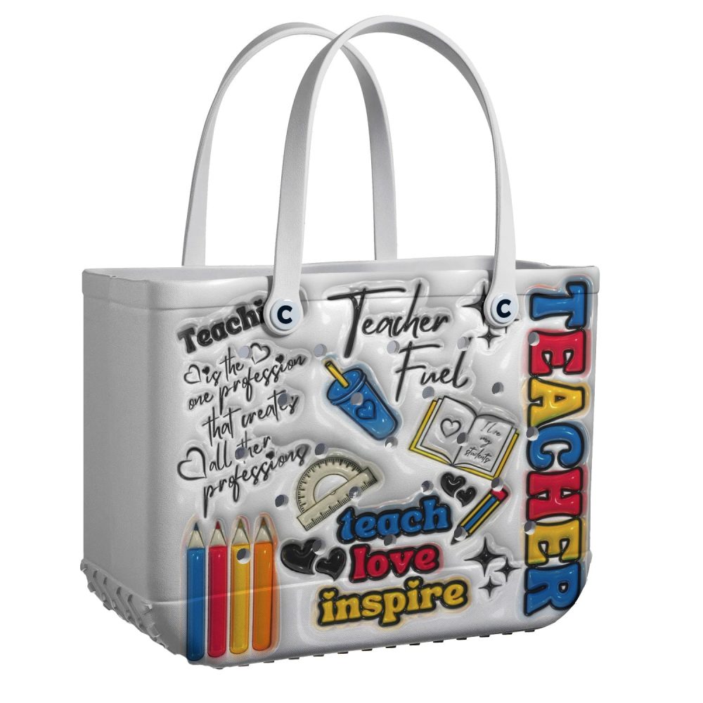 Bucket Tote Bag, Limited Edition Bogg Bag, Beach Bag Dream Builder