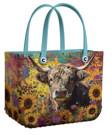 Bucket Tote Bag, Limited Edition Bogg Bag, Beach Bag Pasture Chic