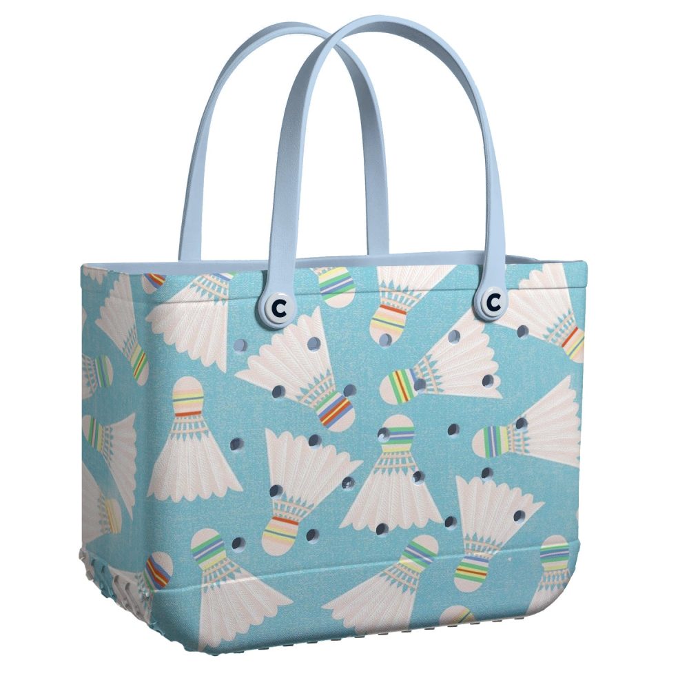 Bucket Tote Bag, Limited Edition Bogg Bag, Beach Bag Drop Shot Delight