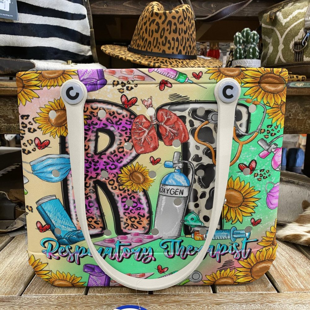 Bucket Tote Bag, Limited Edition Bogg Bag, Beach Bag Breathe Boss - Image 5