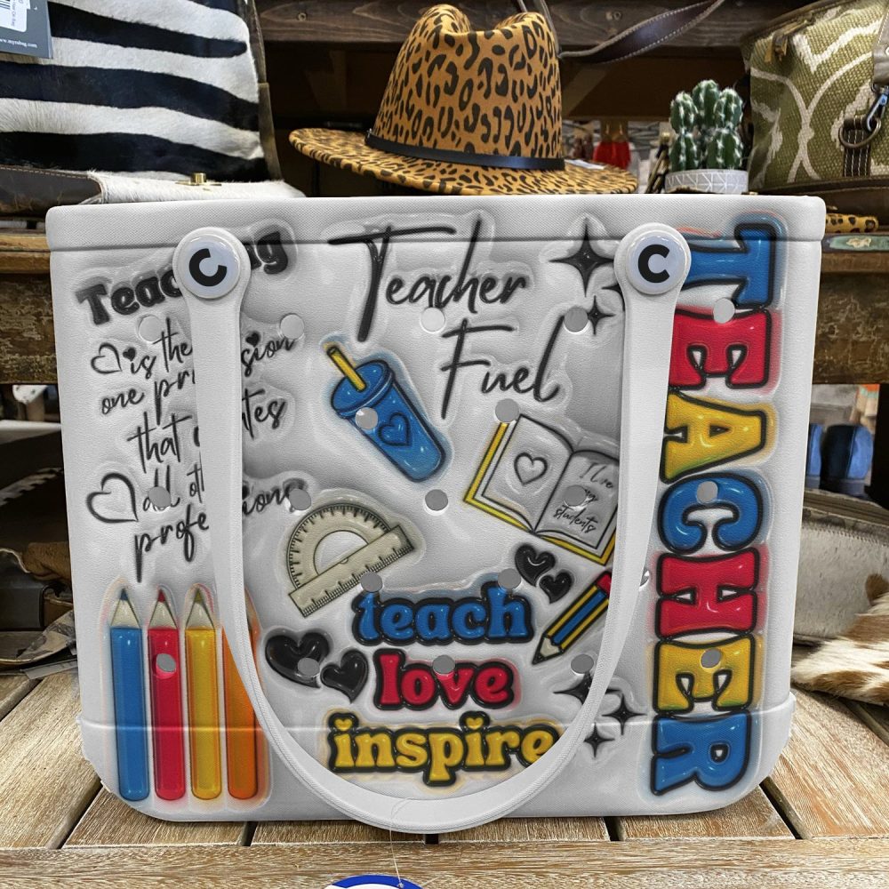 Bucket Tote Bag, Limited Edition Bogg Bag, Beach Bag Dream Builder - Image 5