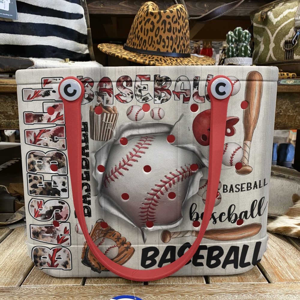 Stylish Baseball Tote Bag - Perfect For Sports Fans & Everyday Use - Image 5