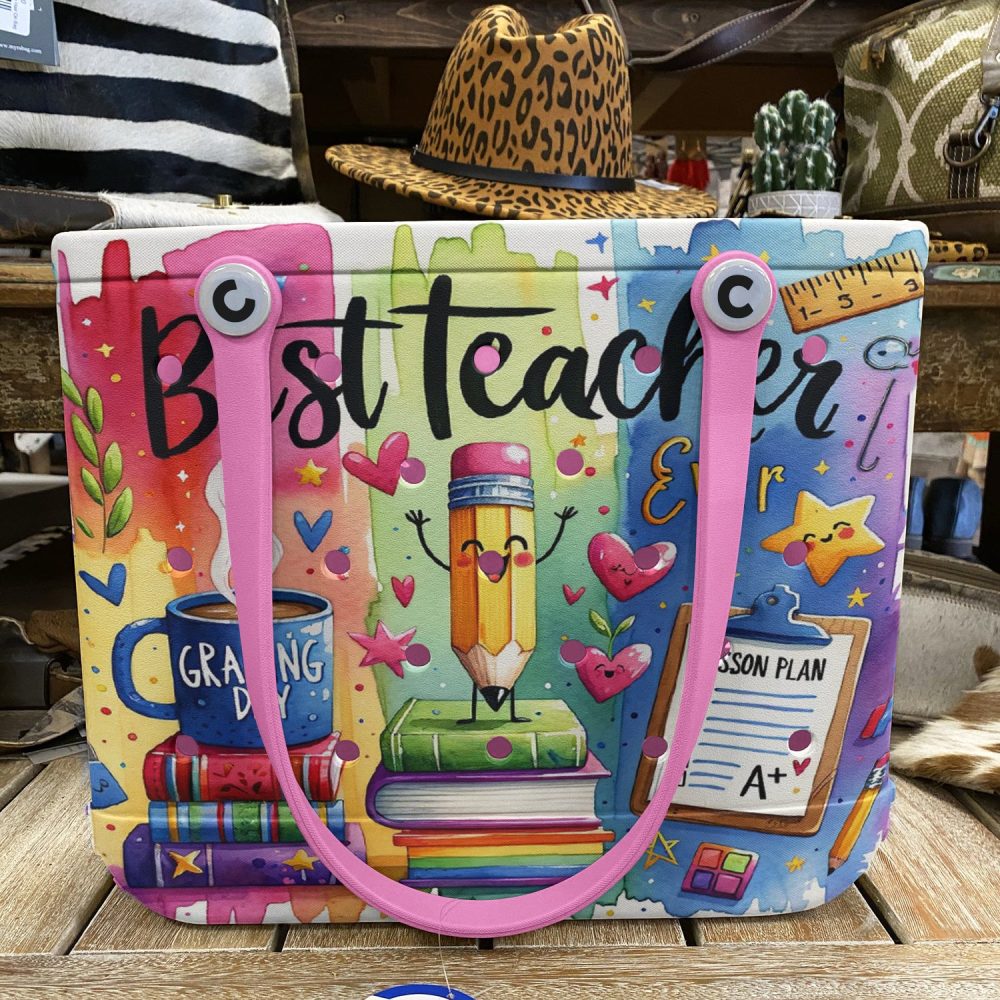 Bucket Tote Bag, Limited Edition Bogg Bag, Beach Bag Grading Day - Image 4