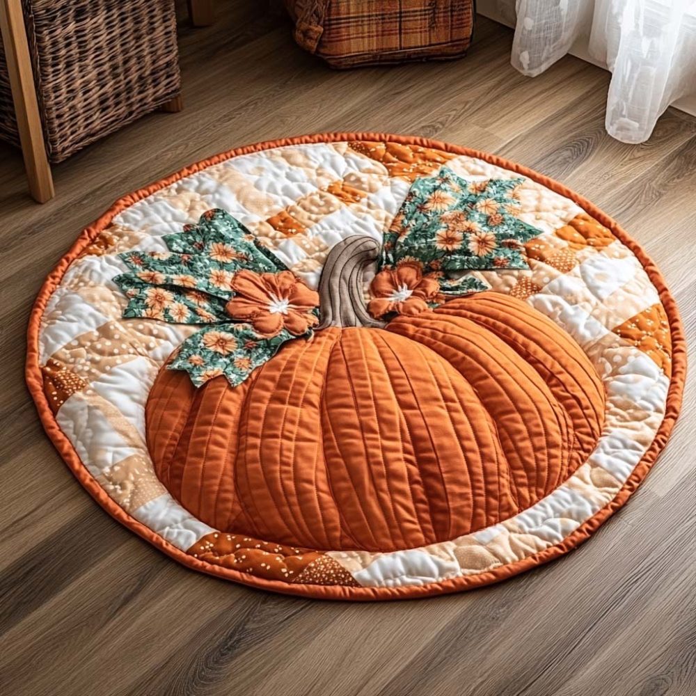 Maple Grove Quilted Round Mat