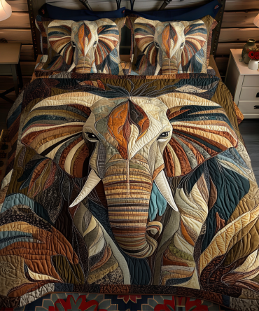 Midnight Wanderer 3-Piece Quilted Bedding Set