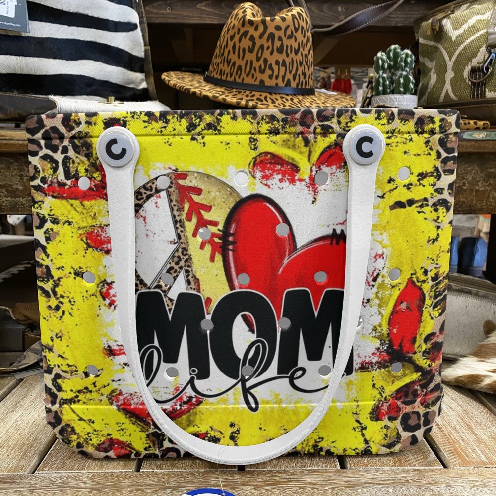 Bucket Tote Bag, Limited Edition Bogg Bag, Beach Bag Mom Love - Image 6