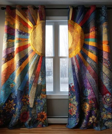 Mountain Rise Quilted Curtains