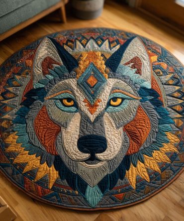 Mystic Alpha Quilted Round Mat
