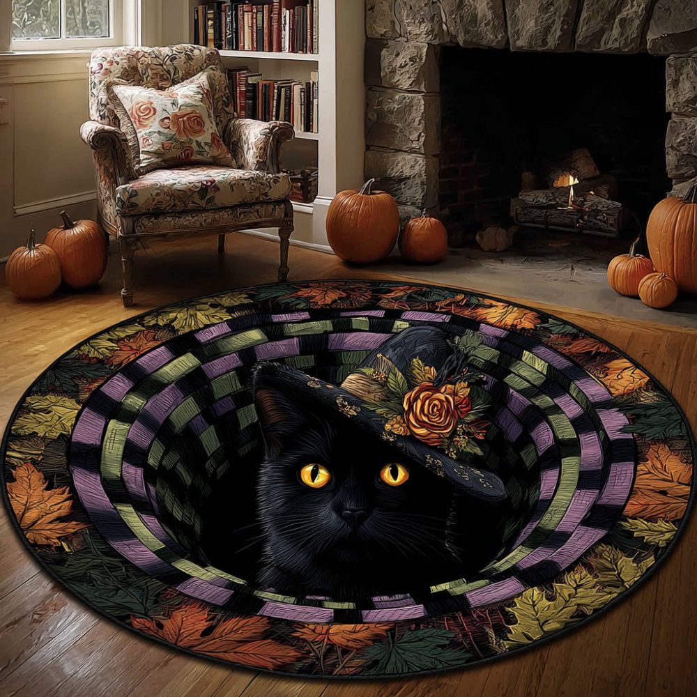 Mystic Hat Quilted Round Mat