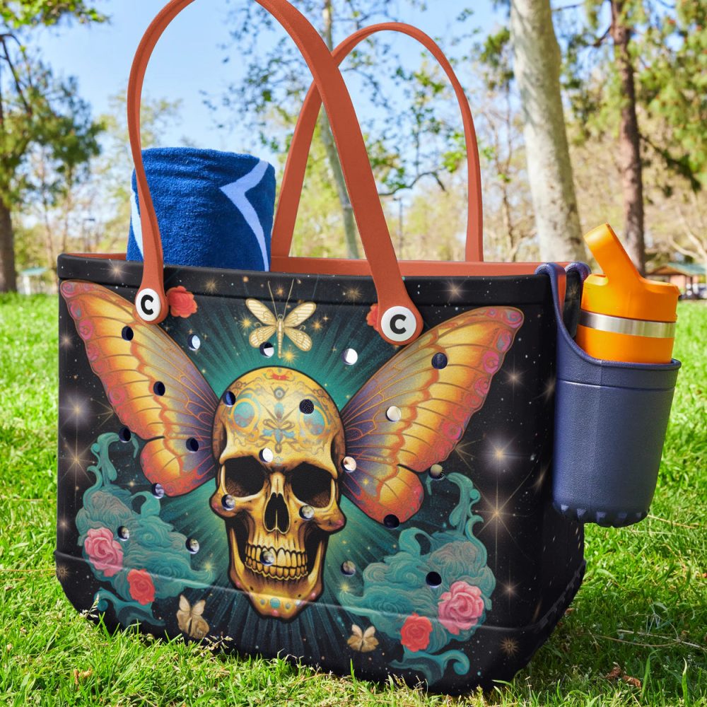 Bucket Tote Bag, Limited Edition Bogg Bag, Beach Bag Mystic Metamorphosis - Image 3
