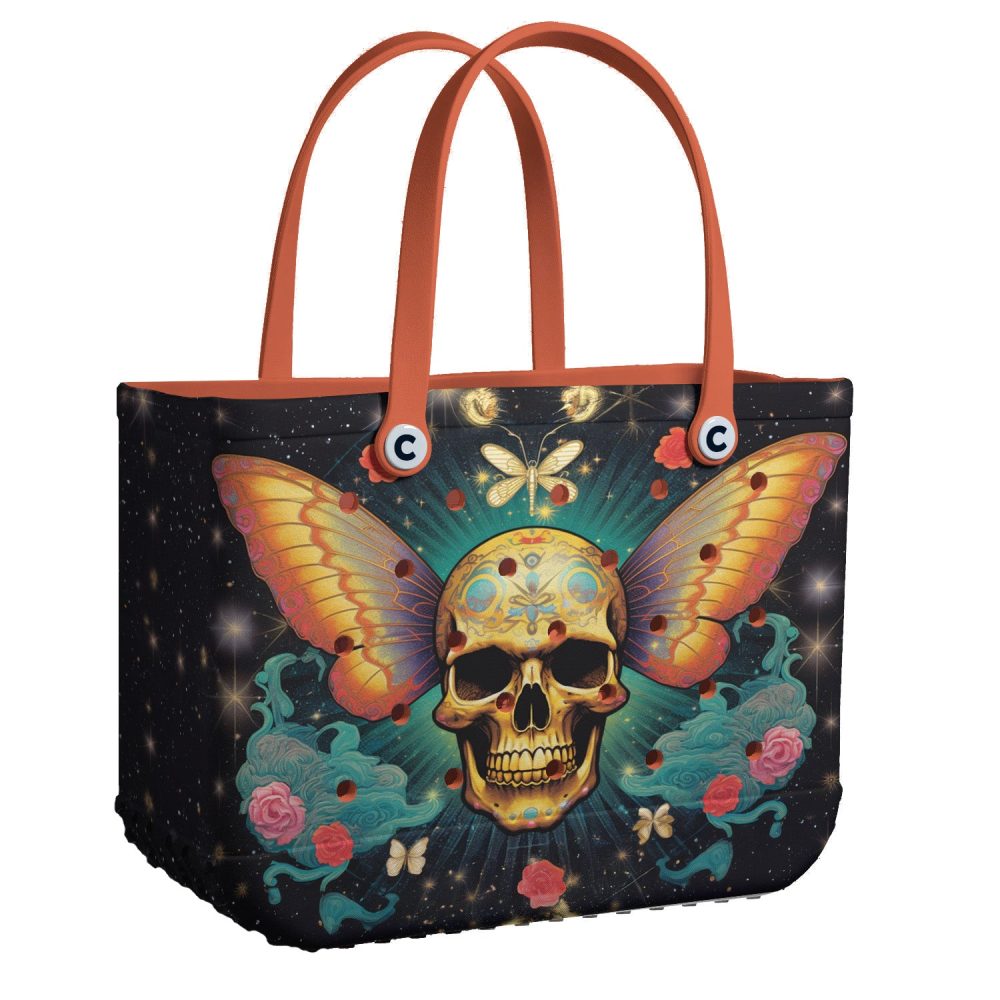Bucket Tote Bag, Limited Edition Bogg Bag, Beach Bag Mystic Metamorphosis