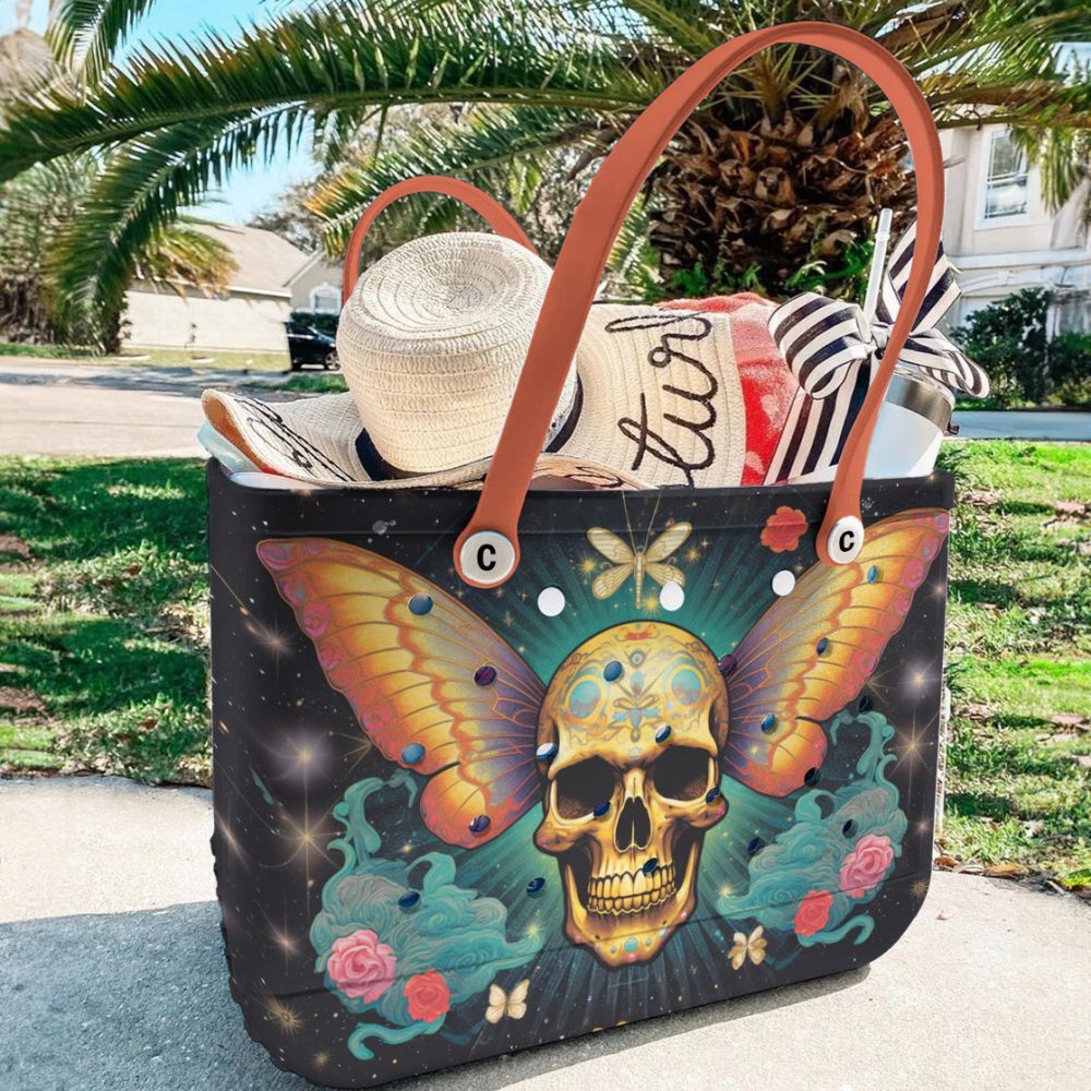 Bucket Tote Bag, Limited Edition Bogg Bag, Beach Bag Mystic Metamorphosis - Image 4