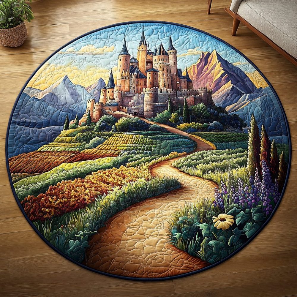 Mystic Valley Quilted Round Mat