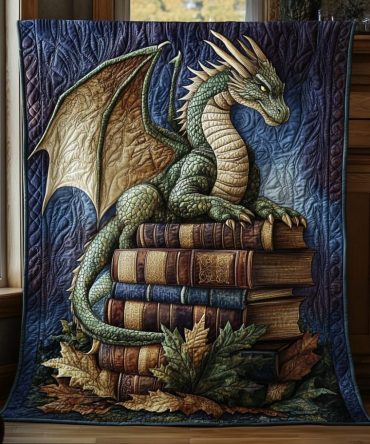 Mythic Mists Quilted Blanket