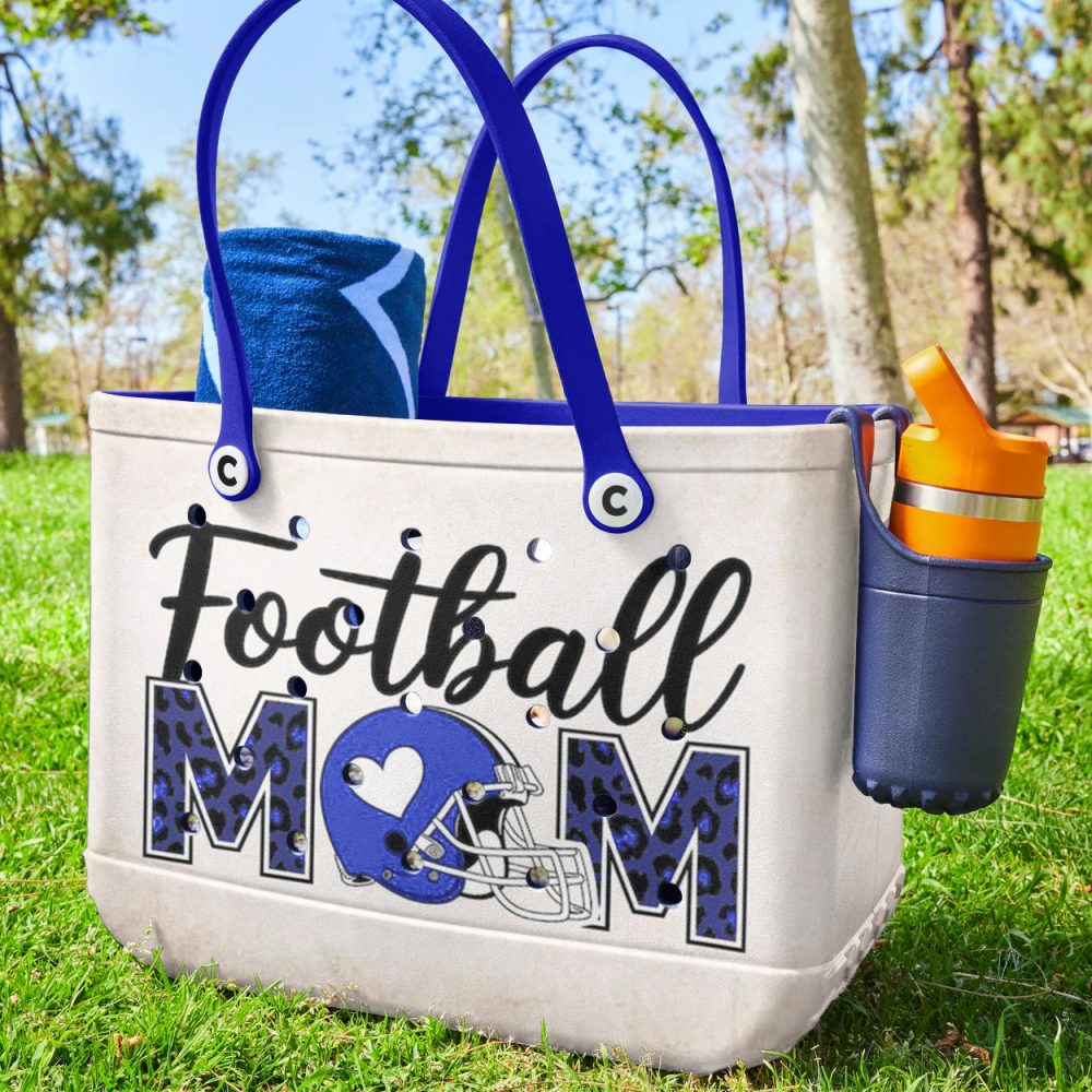 Stylish Football Mom Tote Bag – Perfect For Game Day & Everyday Use! - Image 2