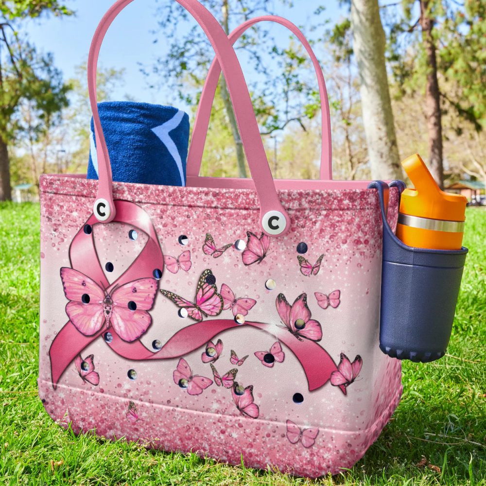 Bucket Tote Bag, Limited Edition Bogg Bag, Beach Bag Bling Lepidoptera - Image 2