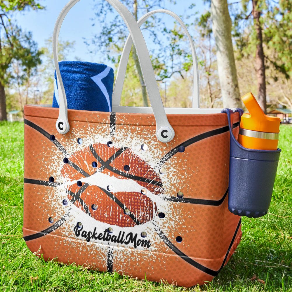 Bucket Tote Bag, Limited Edition Bogg Bag, Beach Bag Kiss My Game - Image 2
