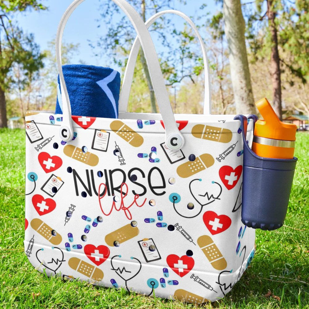 Nurse Life Tote Bag - Stylish & Durable For Healthcare Heroes - Image 3