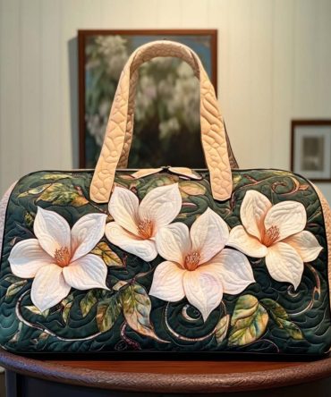 Nature Charm Quilted Duffle Bag