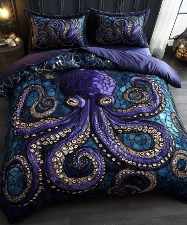 Nautical Enchantment 3-Piece Quilted Bedding Set