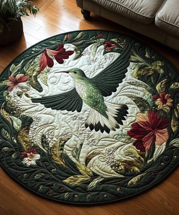 Nectar Dance Quilted Round Mat
