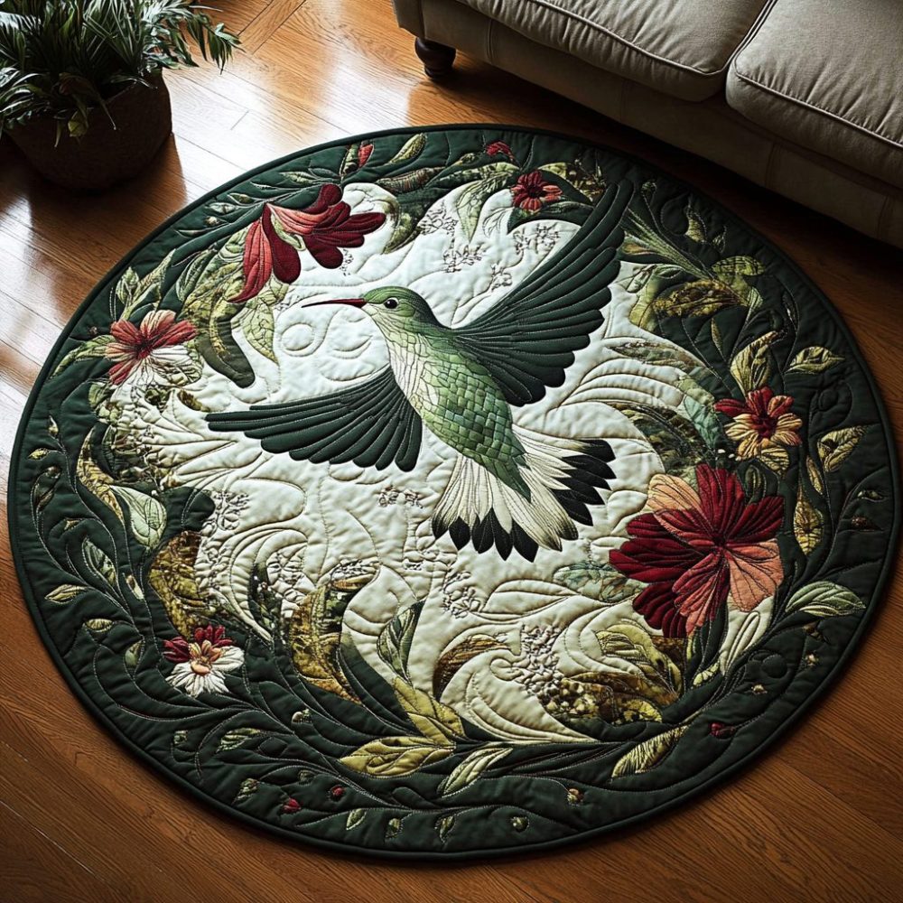 Nectar Dance Quilted Round Mat