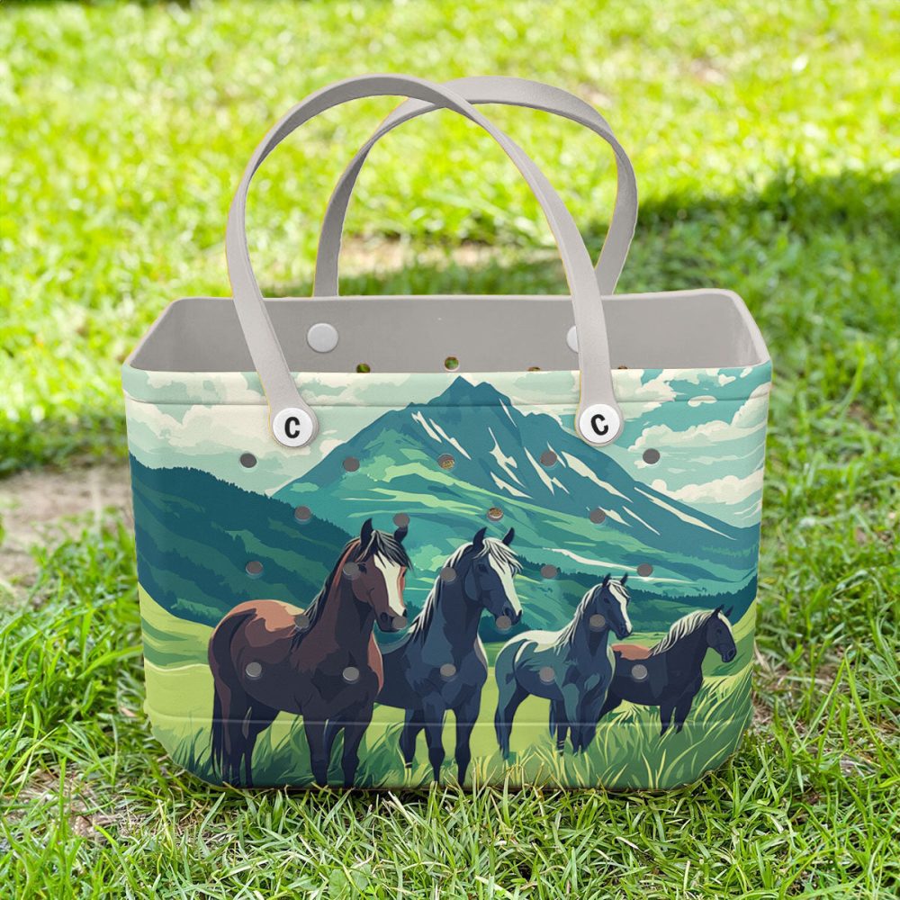 Bucket Tote Bag, Limited Edition Bogg Bag, Beach Bag Wild Horizon - Image 2