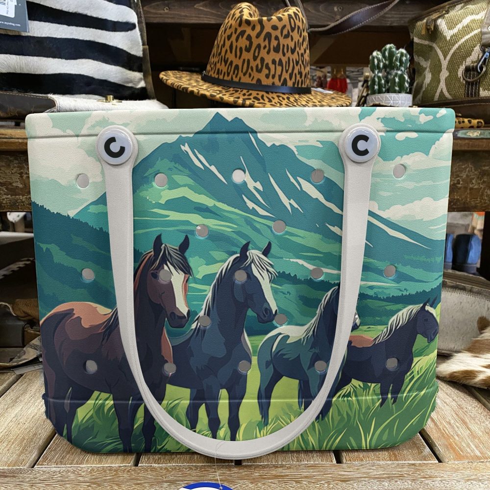 Bucket Tote Bag, Limited Edition Bogg Bag, Beach Bag Wild Horizon - Image 3