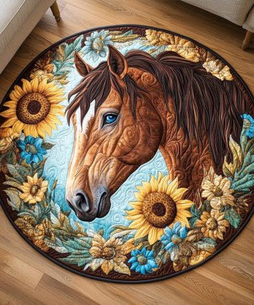 Noble Spirit Quilted Round Mat