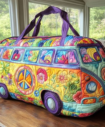 Nomadic Charm Quilted Duffle Bag