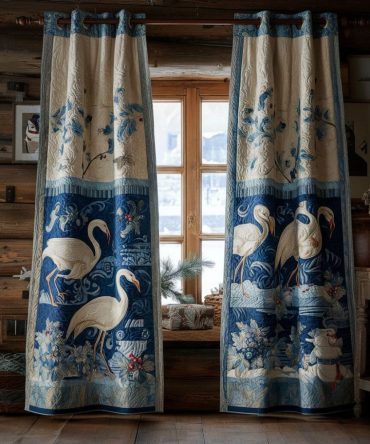 North Star Nights Quilted Curtains