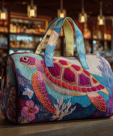 Ocean Drift Quilted Duffle Bag