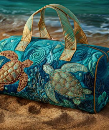 Ocean Duo Quilted Duffle Bag