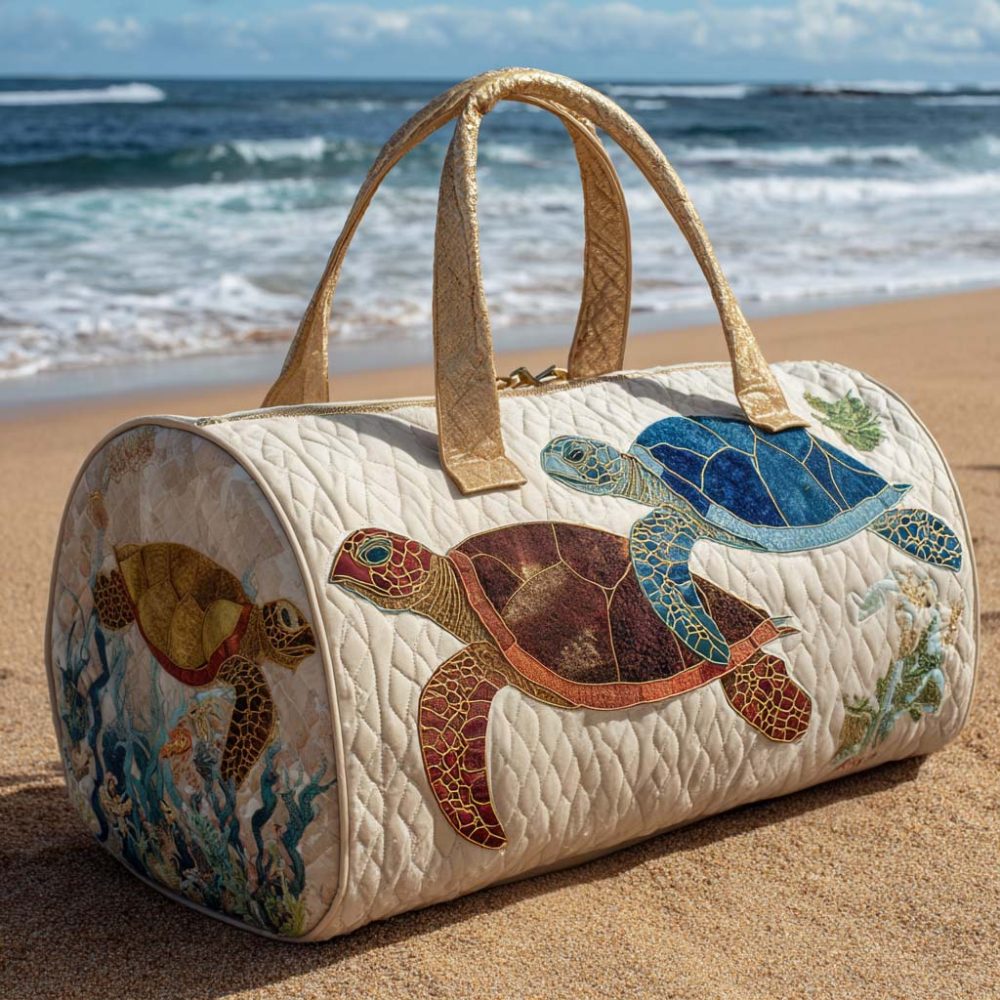 Ocean Trio Quilted Duffle Bag