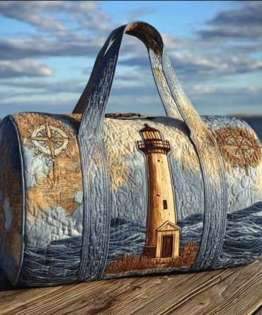 Ocean Voyage Quilted Duffle Bag