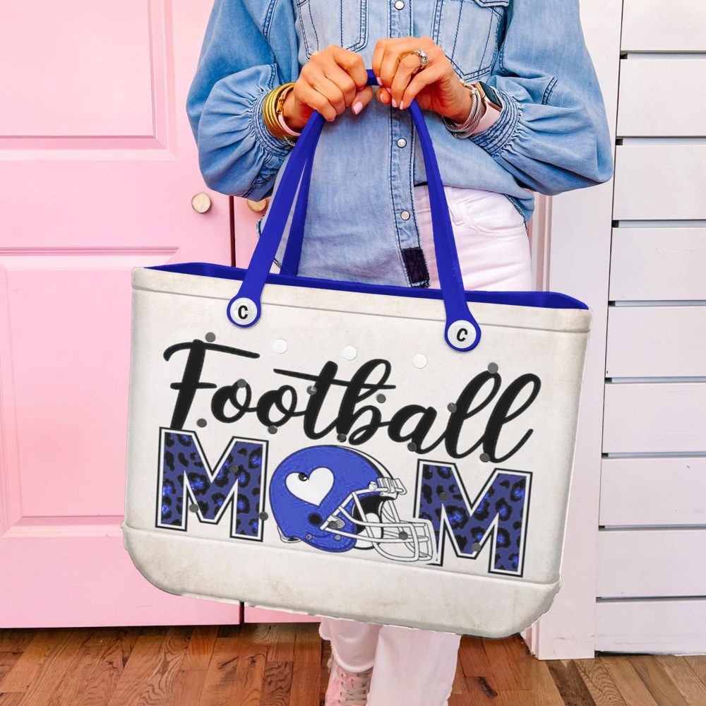 Stylish Football Mom Tote Bag – Perfect For Game Day & Everyday Use! - Image 5